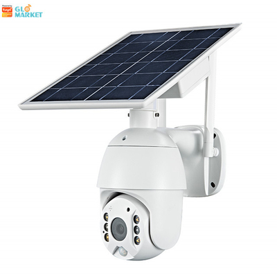 Glomarket Tuya Akıllı Kamera Ağı AI Akıllı Hareket Algılama Kamera Solar IP66 Su Geçirmez