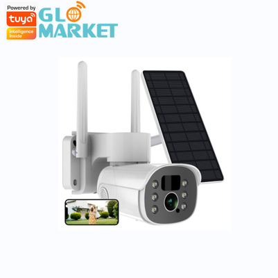 Güneş Pili PTZ Bullet Kamera Tuya Akıllı PIR Hareket WiFi 2MP CCTV Güvenlik IP Kamera