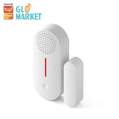 Akıllı Ses / Işık Wifi Kapı ve Pencere Alarmları ABS Kablosuz Kapı Pencere Güvenlik Alarmı