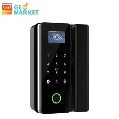 Wifi Tuya Cam Kapı Kilidi Akıllı IC Kart Parmak İzi Şifre Kapı Zili Ile Kilidini Açın