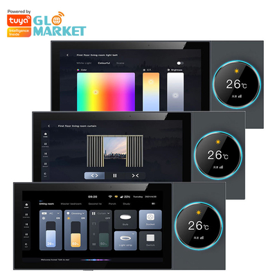 Glomarket Tuya Wifi Akıllı 6 Inç Kontrol Paneli Zigbee Gateway Akıllı Ev Denetleyicisi Akıllı Makine