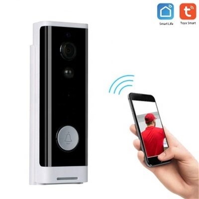 App Control IP65 Akıllı Görüntülü Kapı Zili PIR Uyandırma Tuya Kapı Görüntüleyici