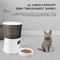 Glomarket Smart Tuya Pet Otomatik Besleyici Wifi 6L Köpek Kedi Maması Uygulaması Kamera ile Uzaktan Kumanda Pet Otomatik Besleyici