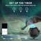 Gloamrket Akıllı WiFi LED Işık Tuya APP Sesle Kontrol Yıldızlı Gökyüzü Gece Işığı Projektörü