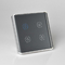 Tuya Wifi Zigbee 4 Gang Akıllı Anahtar İngiltere / AB Standardı Kavisli Yüzey Dokunmatik Kontrol