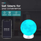 Manyetik Yüzen Akıllı WiFi LED Işık 3D Baskı Mehtap Oturma Odası Dekorasyonu
