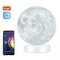 Glomarket Akıllı WiFi LED Işık Masa Tuya 3D Baskılı Ay Lambası