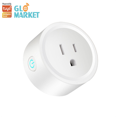 Tuya Wifi Elektrik Akıllı Priz ABD Standart 16A Kablosuz Uzaktan Kumanda