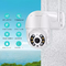 Akıllı Tuya Wifi Kamera 1080P Su Geçirmez Gece Görüş PIR Algılama Full HD Güvenlik Kamerası