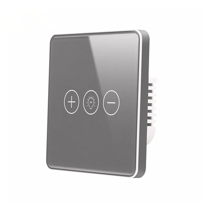 Glomarket Tuya Wifi Akıllı Dimmer Anahtarı Cam Panel Sesli Uzaktan Kumanda