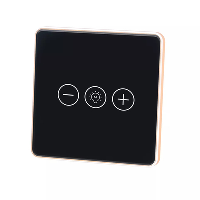 Glomarket Tuya Wifi Akıllı Dimmer Anahtarı Cam Panel Sesli Uzaktan Kumanda
