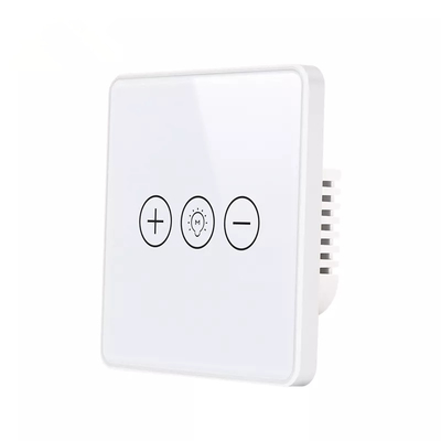 Glomarket Tuya Wifi Akıllı Dimmer Anahtarı Sesli Uzaktan Kumanda Cam Panel