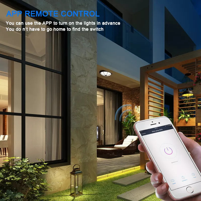 Glomarket Tuya Wifi Akıllı Dimmer Anahtarı Sesli Uzaktan Kumanda Cam Panel