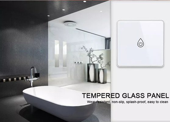 Glomarket Akıllı Wifi Tuya Su Isıtıcı Anahtarı AB Standardı Cam Dokunmatik Panel