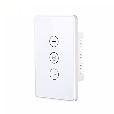 Akıllı Tuya Wifi Dimmer Anahtarı Dokunmatik Ekran Alexa Google Voice Aktif Dimmer Anahtarı