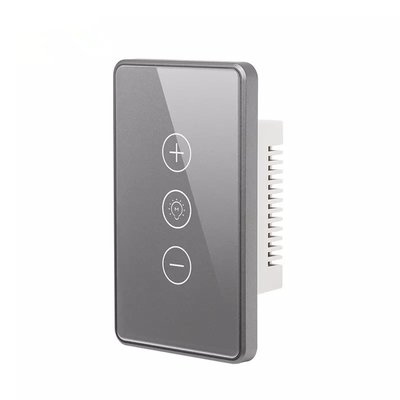 Akıllı Tuya Wifi Dimmer Anahtarı Dokunmatik Ekran Alexa Google Voice Aktif Dimmer Anahtarı