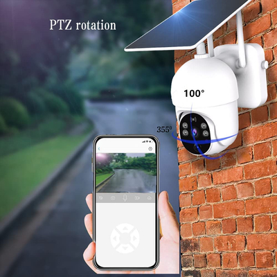 Glomarket Tuya Akıllı Wifi Solar Kamera Su Geçirmez Uygulama Kontrolü PIR Hareket Algılama Kamerası