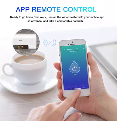 Wifi Tuya Akıllı Su Isıtıcı Anahtarı Cam Dokunmatik Düğme APP Kontrolü/Ses Kontrolü