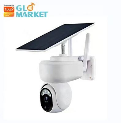 Wifi 2MP Akıllı Güneş Kamerası Güvenlik Açık Düşük Güç Su Geçirmez PTZ Kamera
