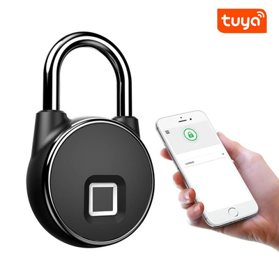 Çinko Alaşım Tuya Akıllı Kilit USB Şarj Edilebilir Güvenlik Anahtarsız Parmak İzi Hırsızlığa Karşı Koruma