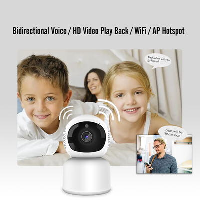 1080P Tuya Akıllı Kamera Full HD Wifi Alexa Google PIR Algılama Güvenliği PTZ Kamera