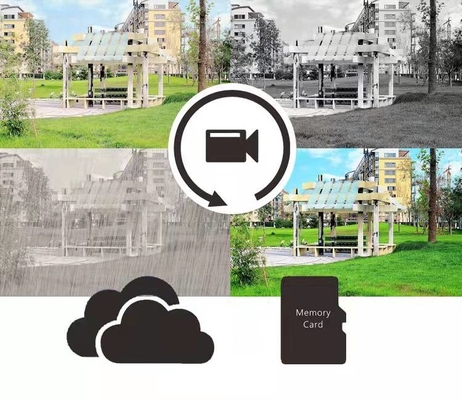 Açık Tuya Wifi Kamera 1080p İki Yönlü İnterkom Su Geçirmez Akıllı Güneş Kamerası