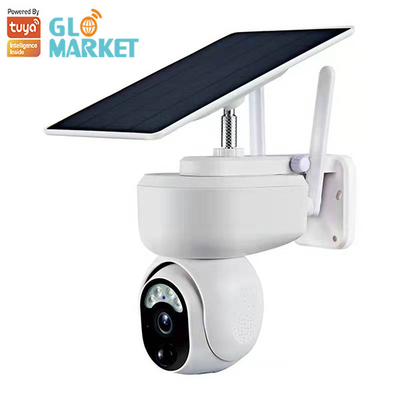 Açık Tuya Wifi Kamera 1080p İki Yönlü İnterkom Su Geçirmez Akıllı Güneş Kamerası