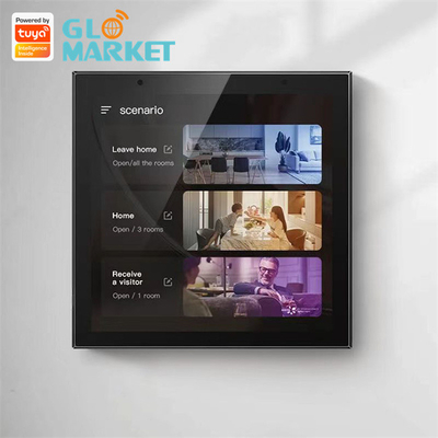 Wifi Akıllı Kontrol Paneli IR Uzaktan Kumanda Tuya Zigbee Ağ Geçidi 4 İnç