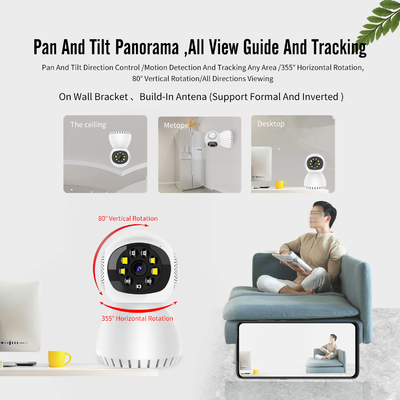 Kapalı Tuya Akıllı Mini Kamera Wifi 2.4g/5g Hareket Algılama İzleme Gece Görüşü