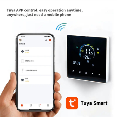 Akıllı Tuya Wifi Termostat Elektrikli Su Gaz Kazanı Yerden Isıtma Sıcaklık Kontrol Cihazı