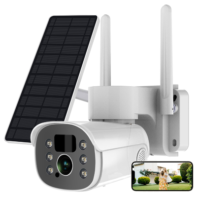 Tuya Solar PTZ Kamera İki Yönlü Sesli İnterkom HD APP Kontrolü Dış Mekan Su Geçirmez