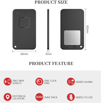 Tuya Anti Lost Bluetooth Alarm Cihazı Akıllı Bulucu Çini Cüzdan Anahtarları Alarm Bulucu