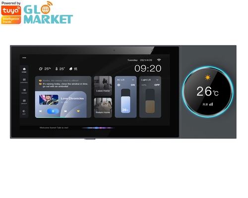Glomarket Akıllı Ev Kontrol Merkezi 6 İnç Dokunmatik Ekran Tuya Zigbee Ağ Geçidi