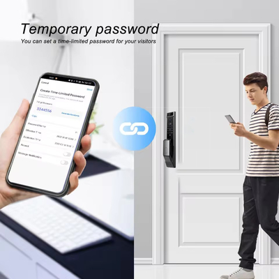 Glomarket Tuya Wifi Yüz Tanıma Akıllı Kapı Kilitli Kamera