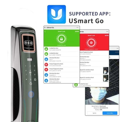 3 boyutlu yüz tanıma akıllı kilit Usmart Go APP akıllı yönetim