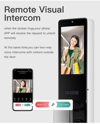 3 boyutlu yüz tanıma akıllı kilit Usmart Go APP akıllı yönetim