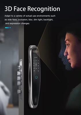 Mobil APP'nin uzaktan kilidini açmak için akıllı yüz tanıma parmak izi kilidi