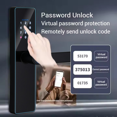 Glomarket Akıllı Cerradura Fechadura Dijital Tuya Ttlock Kilit Rfid Kart Şifre Parmak izi Akıllı Kapı Kilit