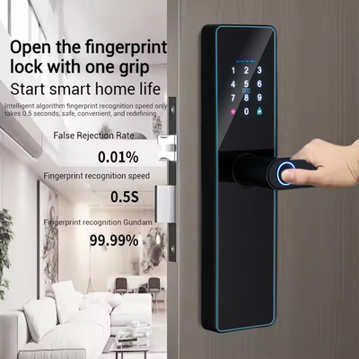 Glomarket Akıllı Cerradura Fechadura Dijital Tuya Ttlock Kilit Rfid Kart Şifre Parmak izi Akıllı Kapı Kilit