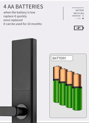 Glomarket Tuya Akıllı WiFi Dijital Kapı Kilit Kodu RFID IC Kart Akıllı Telefon Uygulaması Kilit Açma Biyometrik Parmak izi Akıllı Kilit