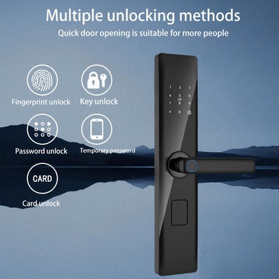 Glomarket Tuya Akıllı Güvenlik Dijital Kapı Kilitleri Biometrik Parmak İzleri Eldiven Akıllı Kilit Otel Daire Oda Kilitleri Fabrika Fiyatı