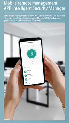 Glomarket Daireler Oda Kilitli Parmak izi Akıllı Kapı Kilitli Blü Parola Anahtarsız Uygulama Kontrolü Dijital Kapı kilitleri