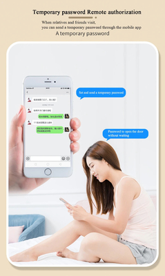 Glomarket Akıllı Tuya Su geçirmez Kapı Kilitli Kaydırıcı Kapı Parmak izi Şifre Uzaktan Kumanda Talimi Elektronik Akıllı Kilit