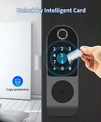 Glomarket Tuya Su geçirmez Dijital TTLock Uzaktan Kilit Açma Çift taraflı Parmak izi Akıllı Kilit