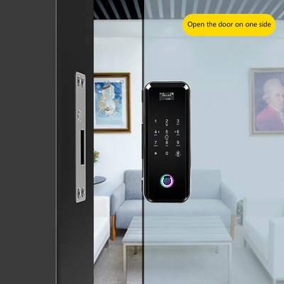Glomarket Akıllı Tuya Wifi Cam Kapı Kilitli Parmak izi Dijital Klavye Parola Kilitli Akıllı Bağlantı Uzaktan Kilit Açma