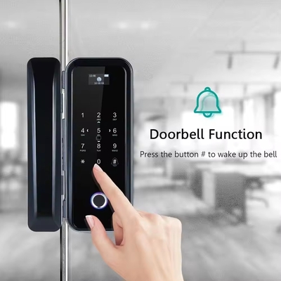 Glomarket Akıllı Tuya Wifi Cam Kapı Kilitli Parmak izi Dijital Klavye Parola Kilitli Akıllı Bağlantı Uzaktan Kilit Açma