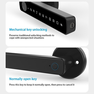 Glomarket Tuya Ble Akıllı Kilit Güvenlik Elektronik Anahtarsız Akıllı Kapı Talimi Kilit İç Oda Kilit