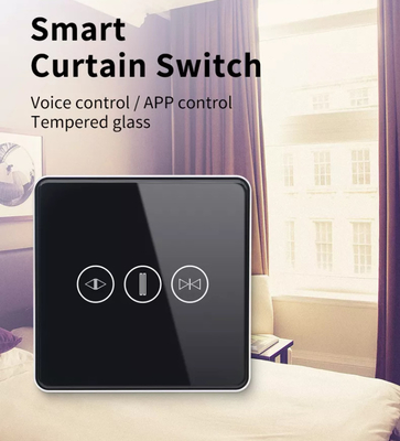 Akıllı Perde Değiştiricisi WiFi/Zigbee Ses Kontrolü Google Asistan Akıllı AB Standart Dokunmatik Ekran Değiştiricisi APP Garaj Kapısı Değiştiricisi