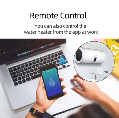 Glomarket Akıllı Ev Uzaktan Sesli Kontrol Dokunmatik Panel Su Isıtması Değiştiricisi Tuya Kablosuz Wifi Kazan Değiştiricisi