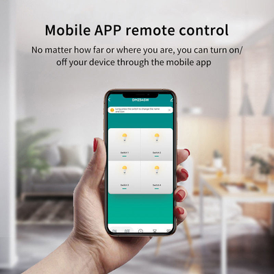 Glomarket Tuya Akıllı Değiştiricisi Wifi ABD Elektrikli Duvar Değiştiricisi Google Home Alexa Light Lamp Touch Değiştiricisi Uygulama Kontrolü